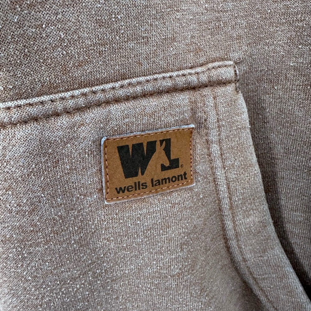 Wells Lamont Brown Men's Hoodie - Picture 2 of 6